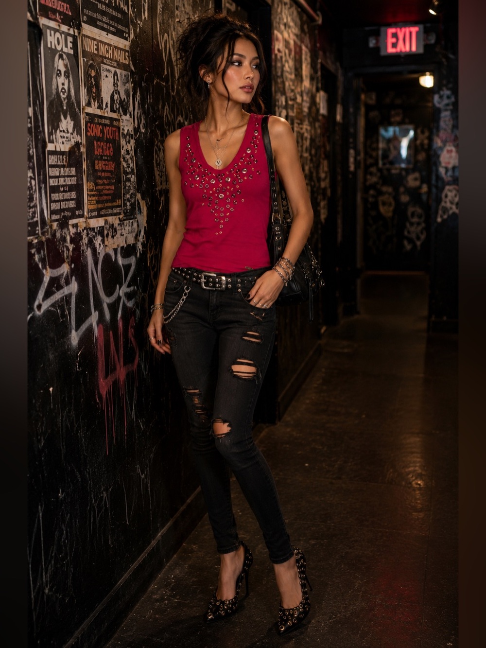 ✨ Velvet Collection Grommet Detail Tank – NWT XS-Small